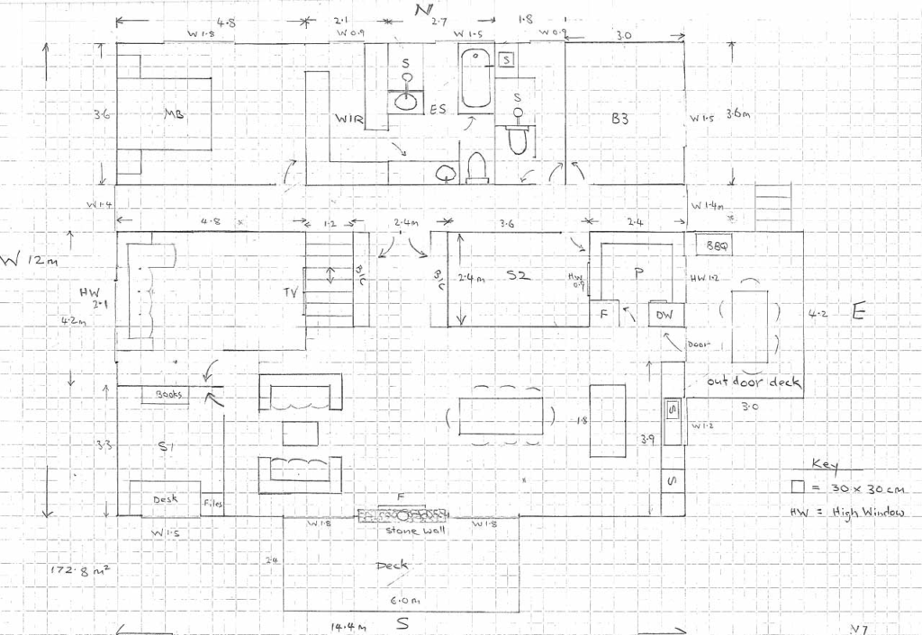 Designing a New Home in the Hills for a family of three